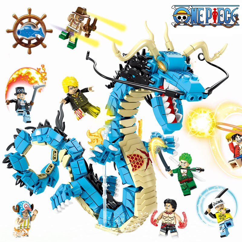 Kids Toys Blocks - قطعة واحدة اللبنات صندوق أعمى لوفي
