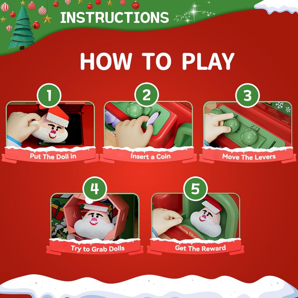 آلة مخلب عيد الميلاد للأطفال ، - مراجعة Kids Toys Vending Machine وسعره