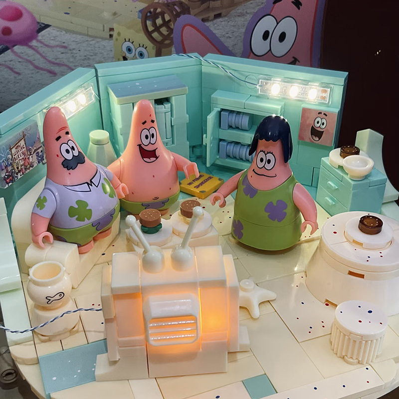 مجموعة مكعبات بناء سبونجبوب با - مراجعة Kids Xbox Toys وسعره