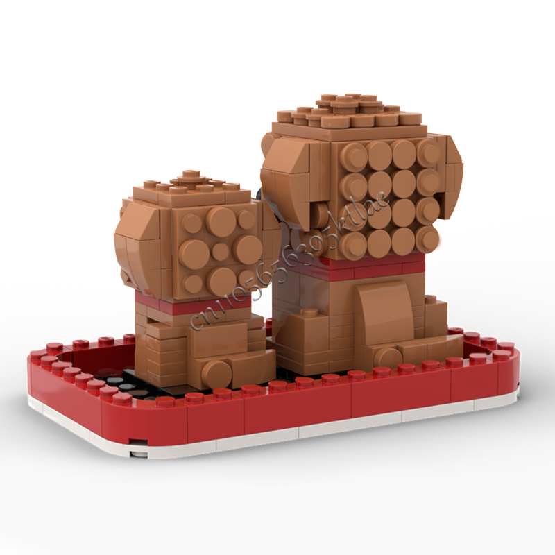 293 قطعة الحيوان Goldendoodl و - مراجعة Kids Toys Blocks وسعره