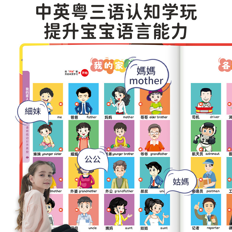 كتاب صوتي باللغتين الصينية وال - مراجعة Kids Toys Now وسعره
