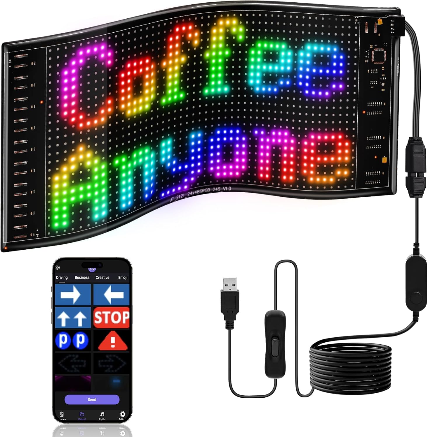 LED DIY مصفوفة بكسل لوحة Led ع - مراجعة Remote Control Car وسعره
