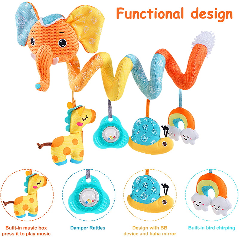مقعد السيارة لعب الرضع اللون ا - مراجعة Kids Toys New Born وسعره
