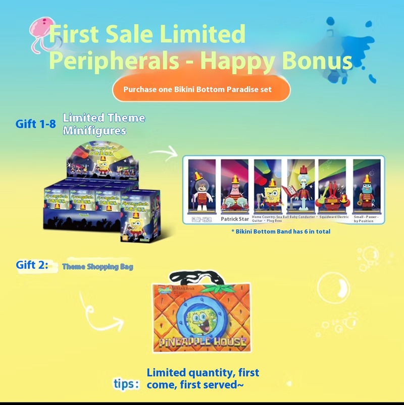 المنطقة الرسمية-X سبونجبوب سكو - مراجعة Kids Toys Blocks وسعره